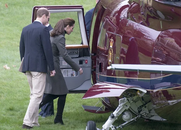 Catherine, Duchess of Cambridge and Prince William, Duke of Cambridge visit Caernarfon