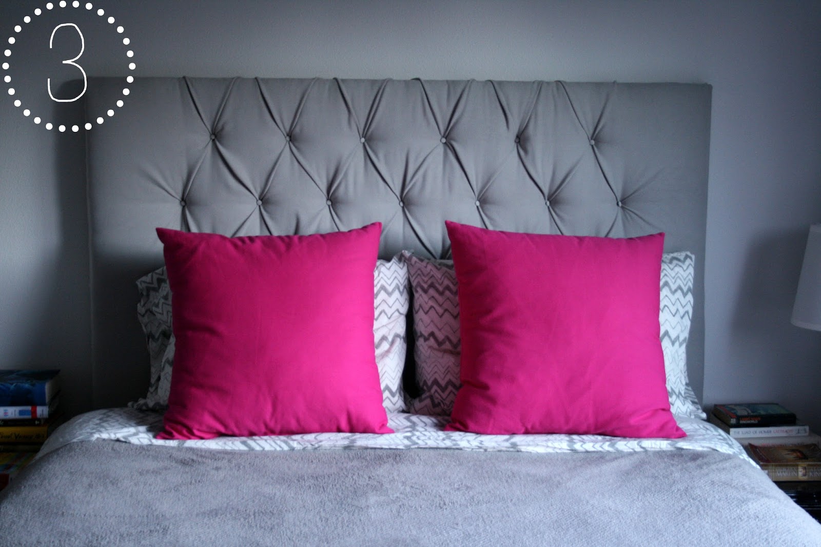 New hot pink bed pillows, and a styling dilemma / Create / Enjoy