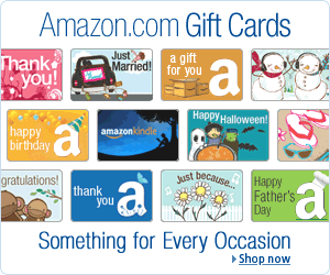 Gift card make a great gift for all ocations year around