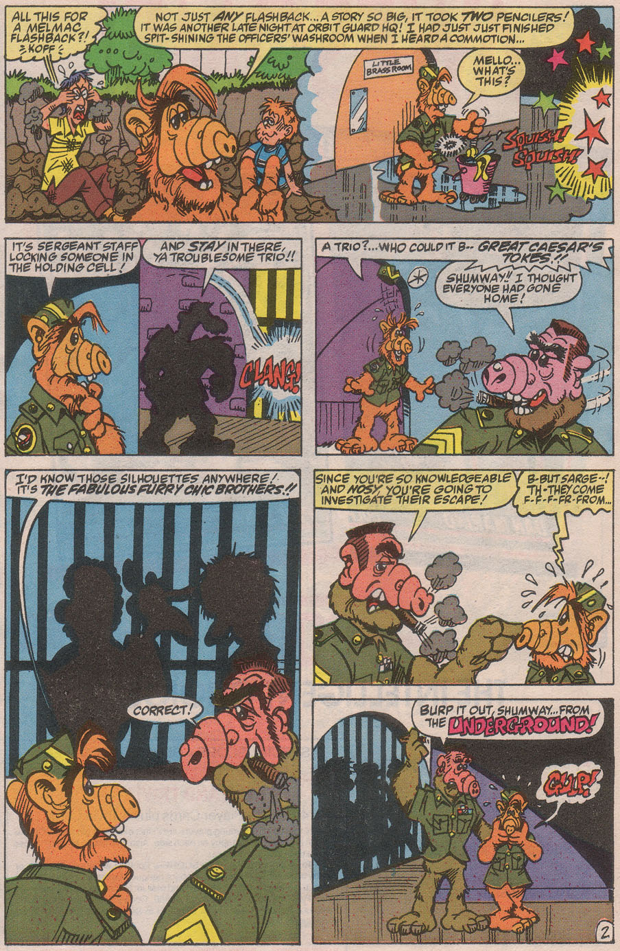 Read online ALF comic -  Issue #36 - 23