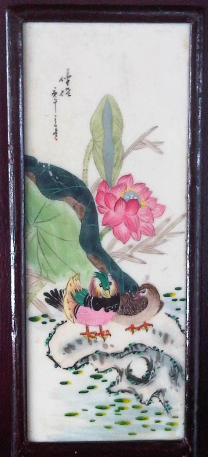 Koleksi Tempo Doeloe Fine Old Chinese Painted Stone Koleksi Tempo Doeloe Fine Old Chinese Painted Stone