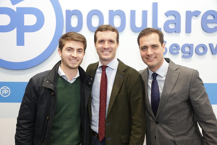 Pablo Casado visitó Segovia