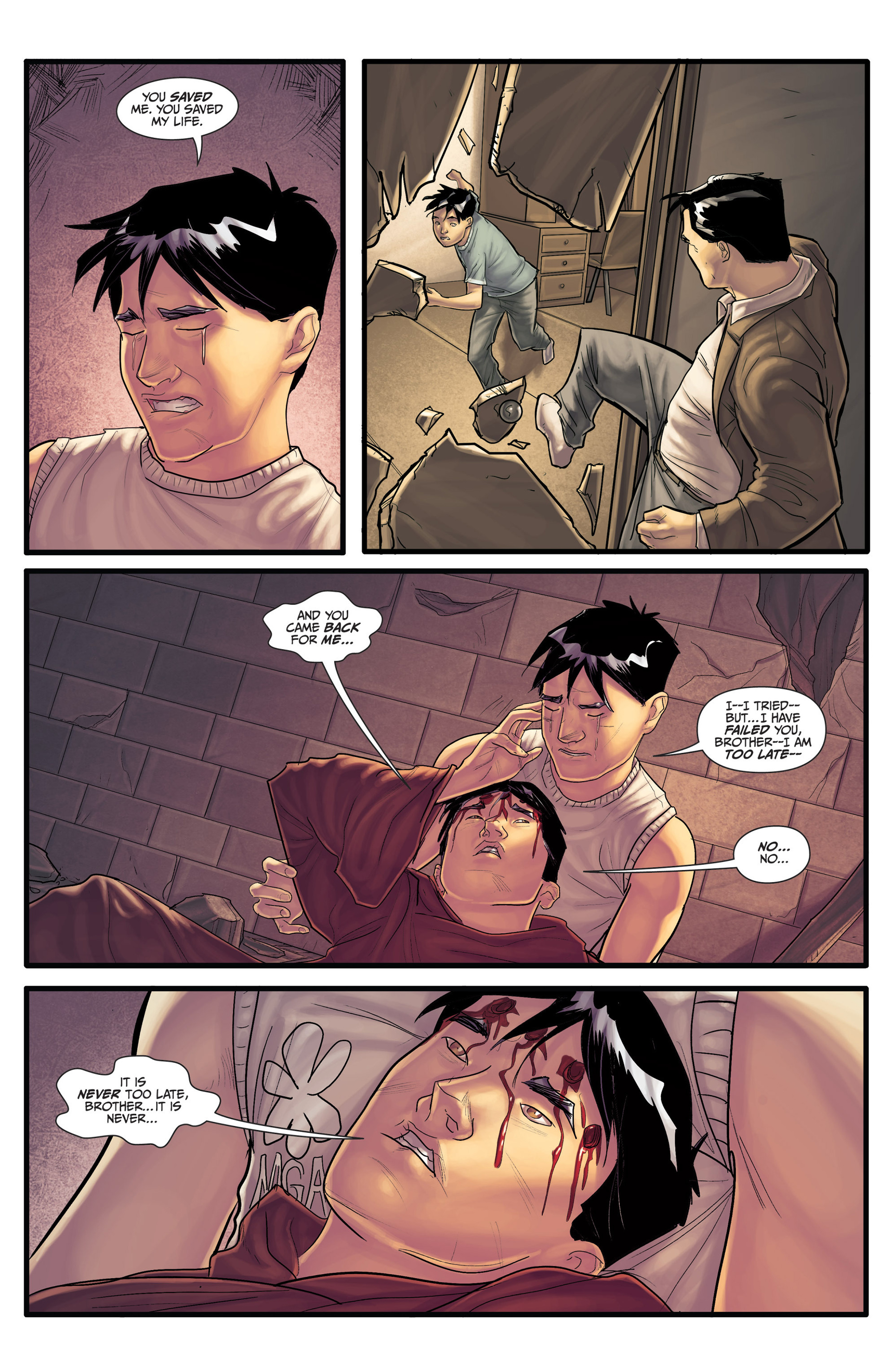 Read online Morning Glories comic -  Issue #25 - 38