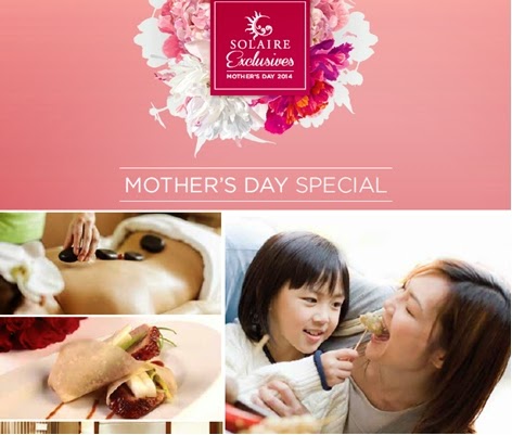 Mother’s Day at Solaire: Choose from discounted room packages and dinner set menu