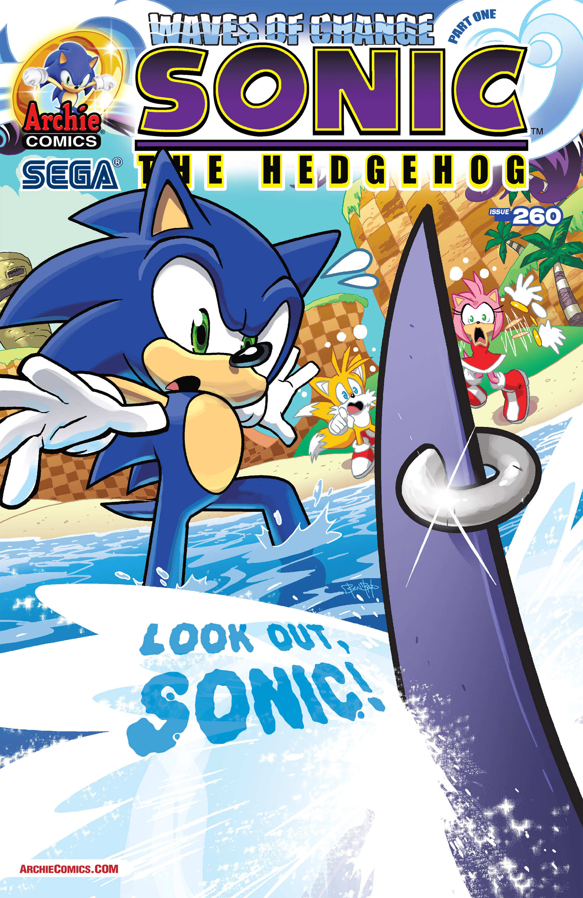Sonic The Hedgehog (1993) 260 Page 1