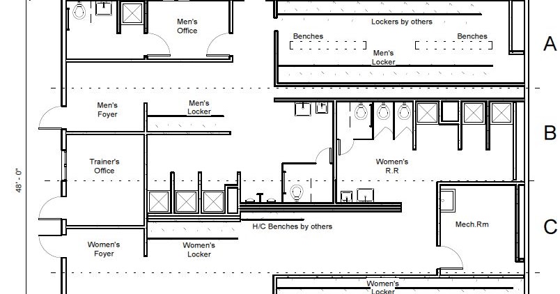 Used Modular Building - Locker Room