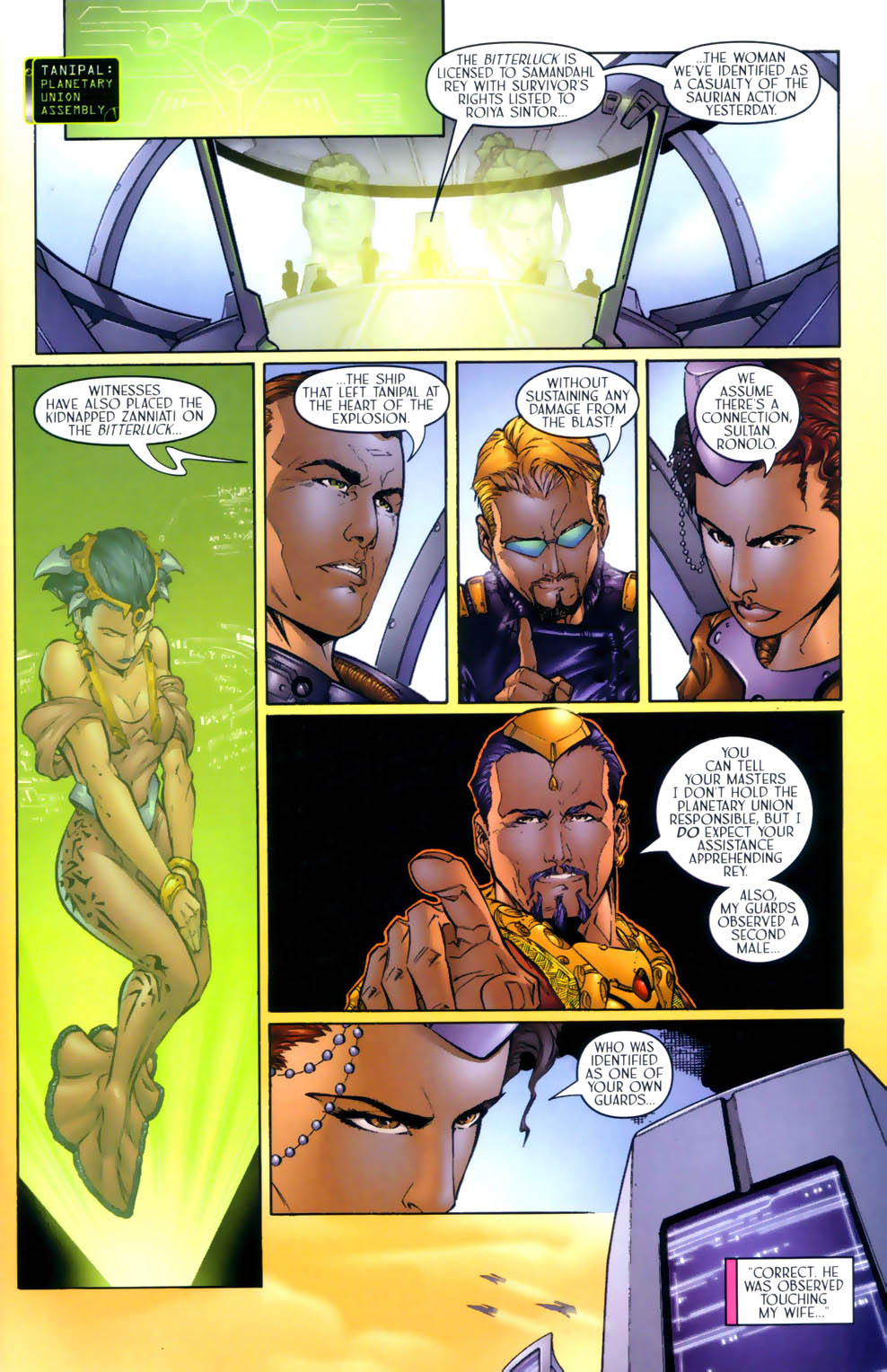 Read online Sigil (2000) comic - Issue #3 - 8