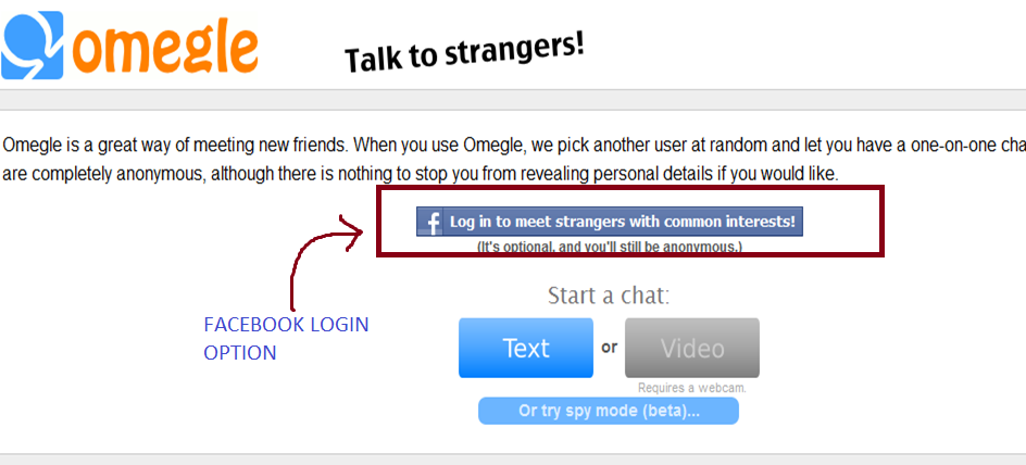 Omegle Common Interests