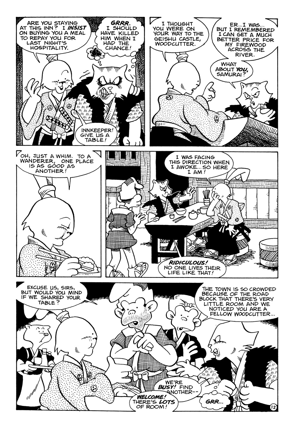 Read online Usagi Yojimbo (1987) comic -  Issue #12 - 14