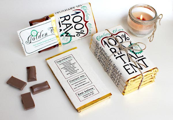 chocolate packaging design