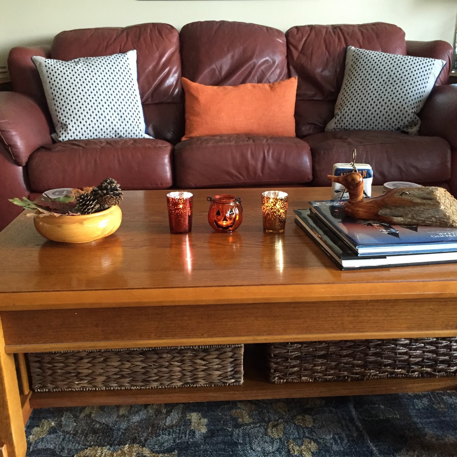 Home Ec Major Refurbished Our Leather Couch