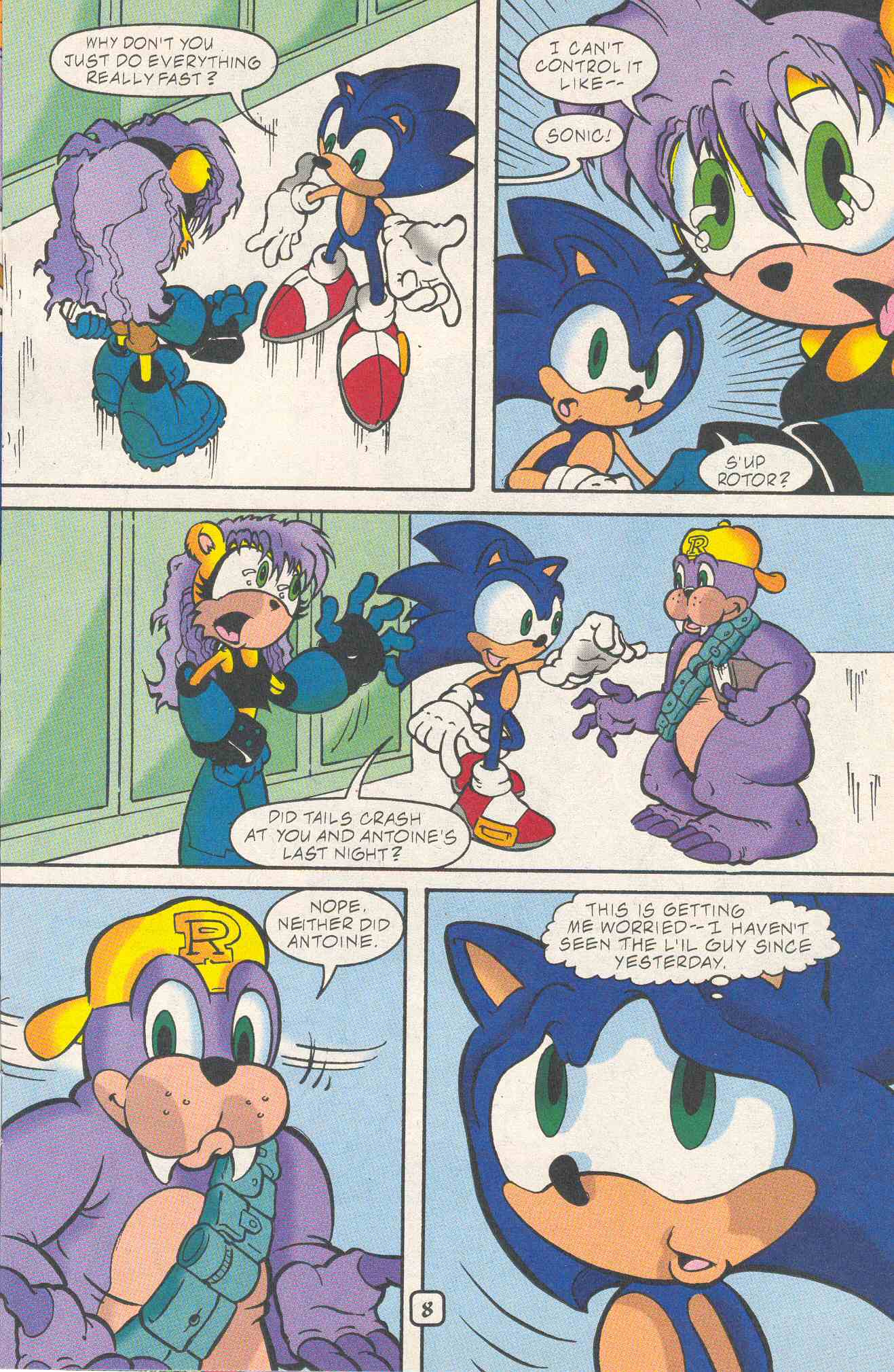 Read online Sonic The Hedgehog comic -  Issue #96 - 9