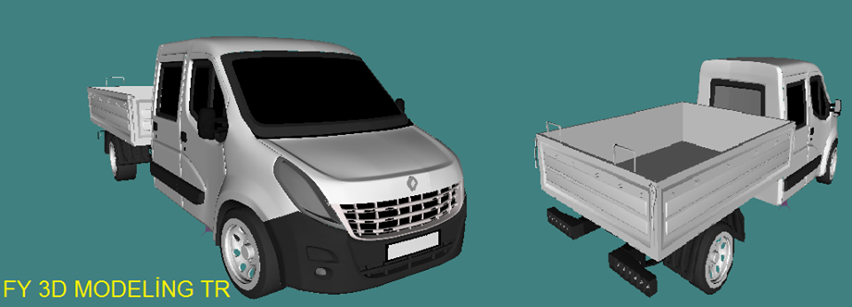 lfs zmodeller renault master cift kabin
