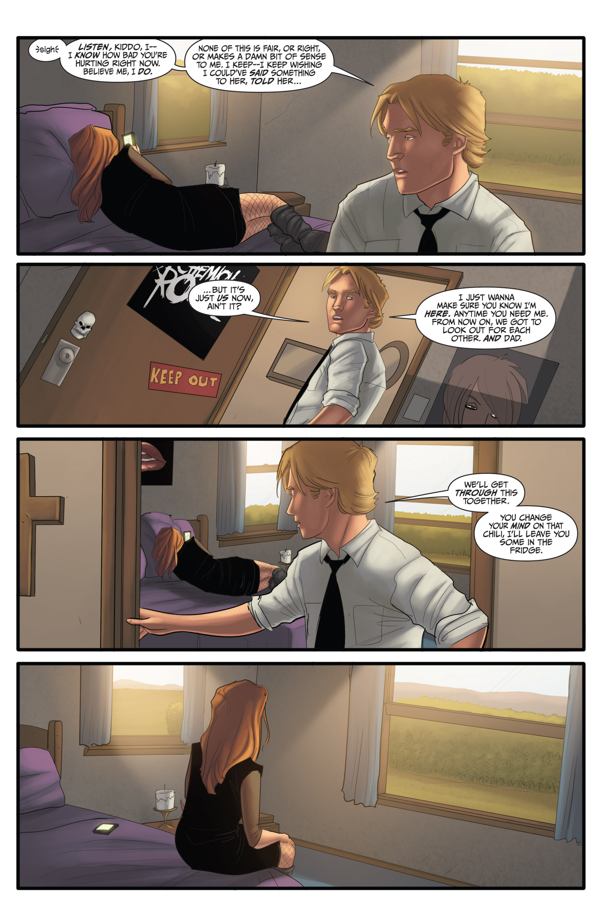 Read online Morning Glories comic -  Issue #34 - 13