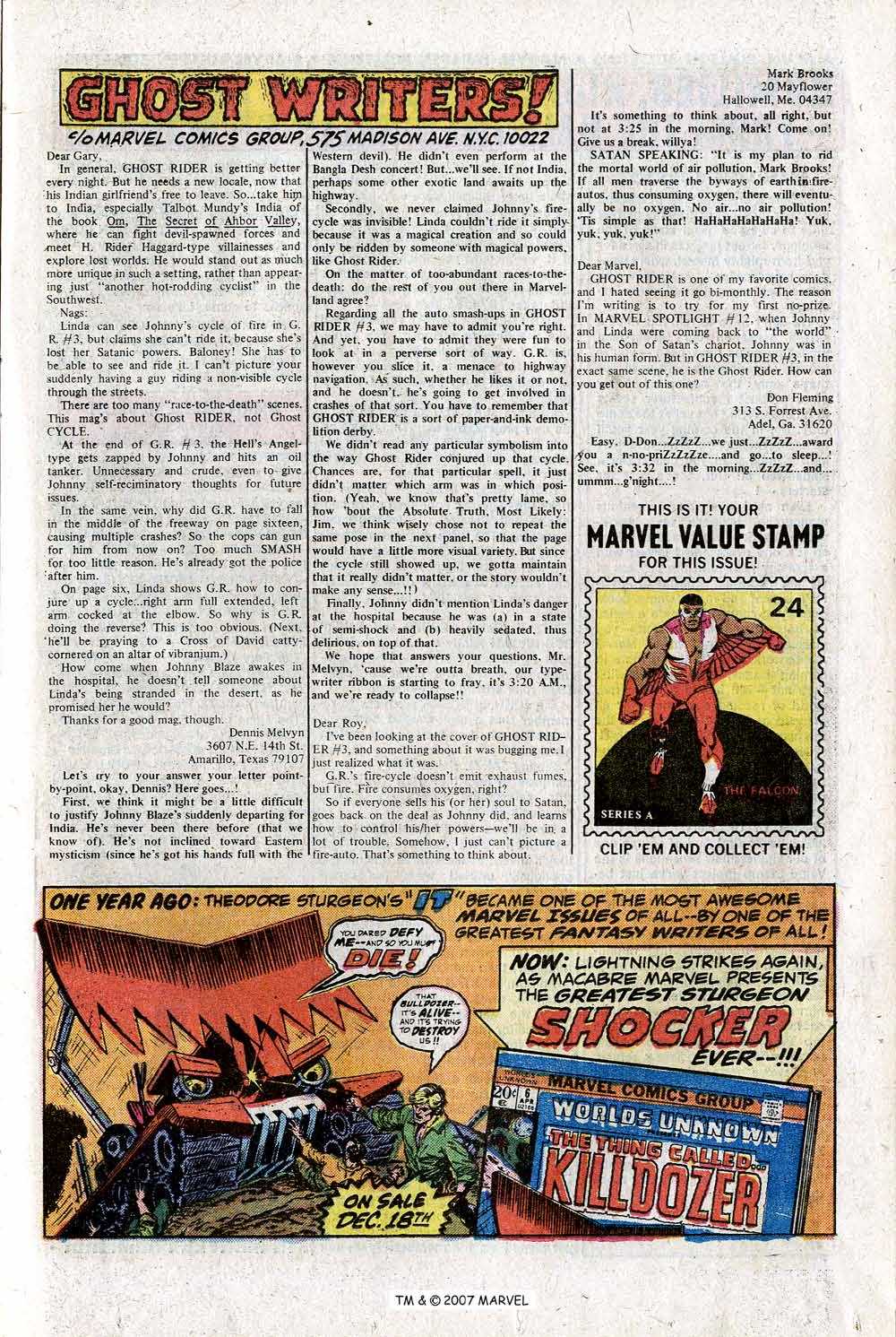Read online Ghost Rider (1973) comic -  Issue #5 - 21