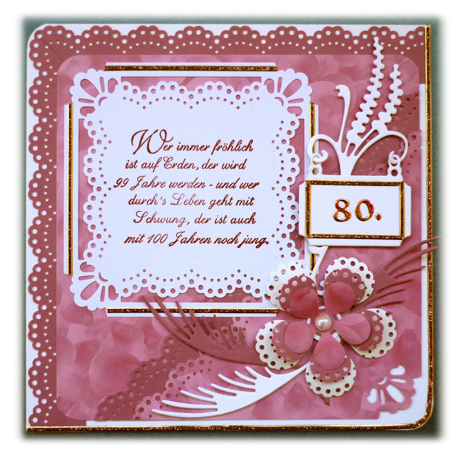 Achtzigster Geburtstag Gedichte