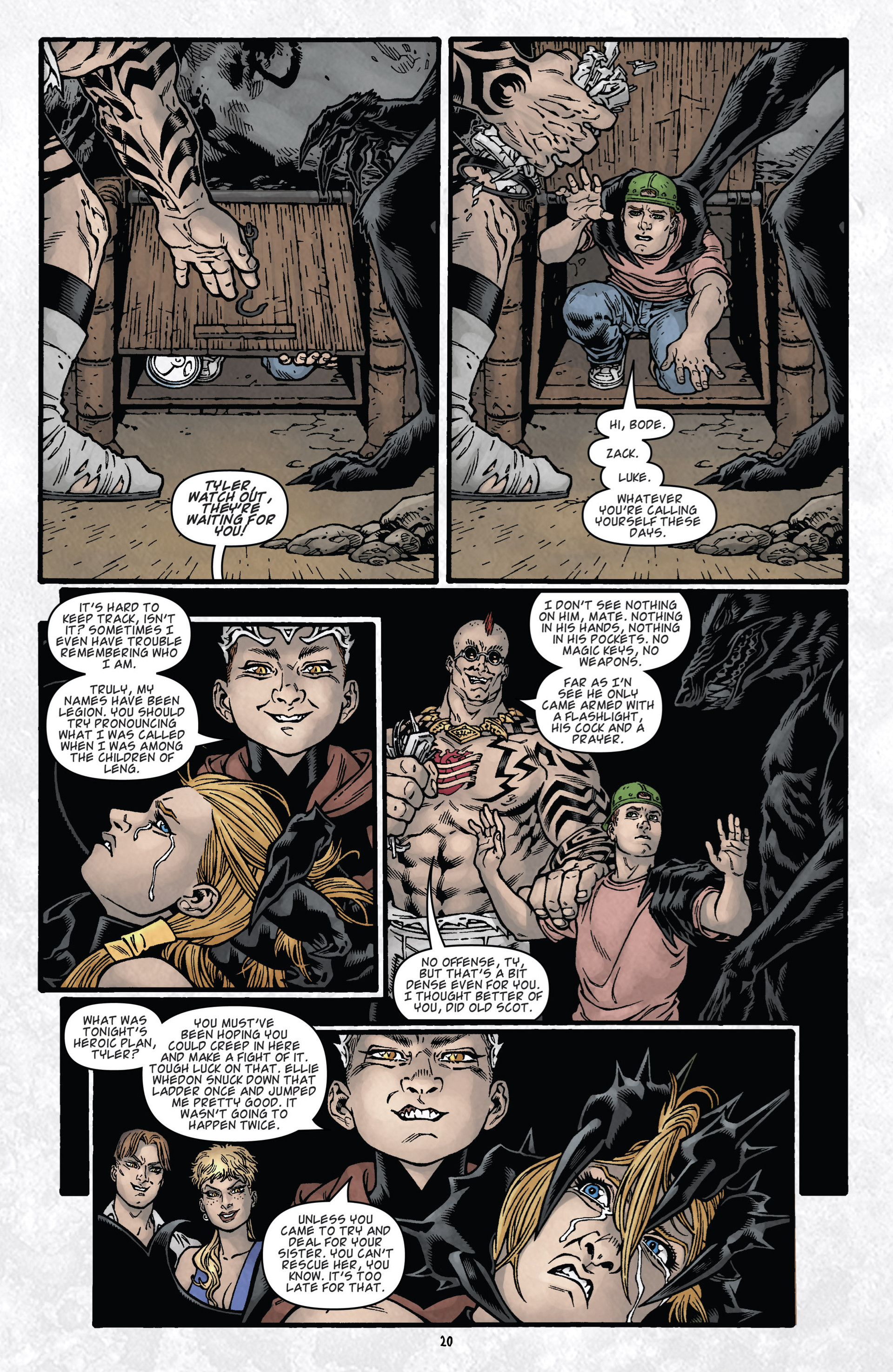 Read online Locke & Key: Alpha comic -  Issue #1 - 21