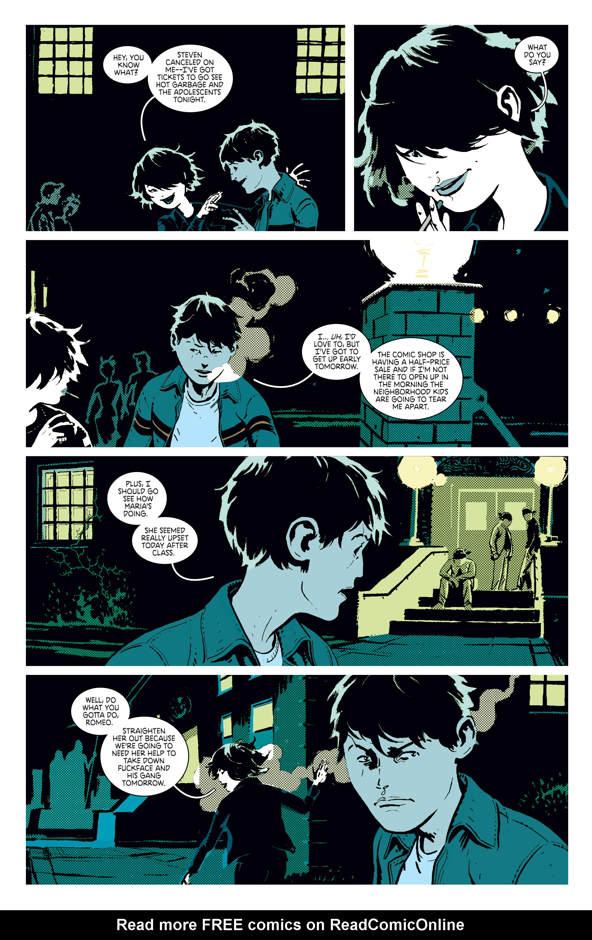 Read online Deadly Class comic -  Issue #9 - 19