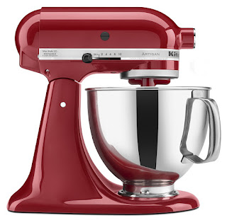 KitchenAid KSM150PS Artisan 5-Quart Stand Mixer, empire red, picture, image, review features and specifications