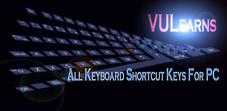 All Keyboard Shortcut Keys for PC