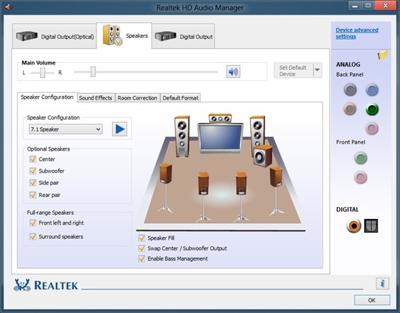realtek high definition audio realtek high definition audio