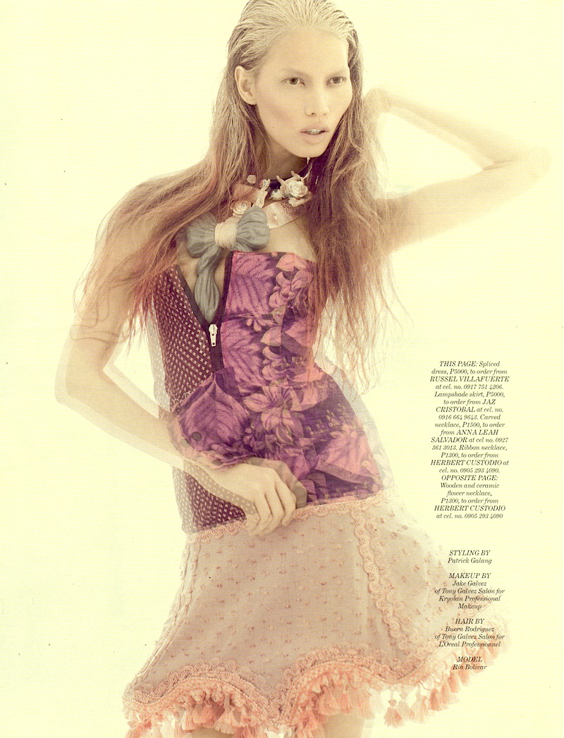 Ria Bolivar in Editorial for Preview Magazine (May 2011) 