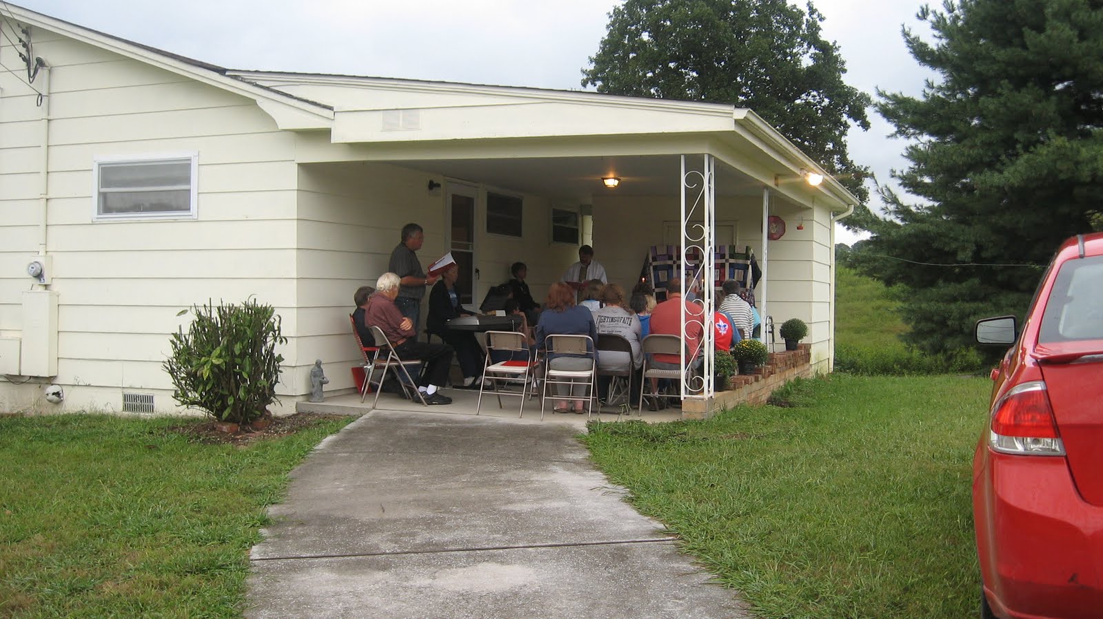 Union/Grainger Catholic Missionary Beginnings Carport Mass