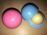 EOS Strawberry and Blueberry Lip Balms