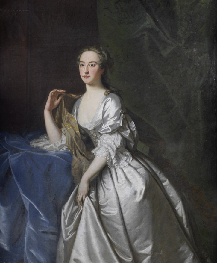 Lady, said to be Anna Grenville, née Chambers, Countess Temple by circle of Thomas Hudson 