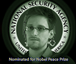Edward Snowden nominated for Nobel Peace Prize