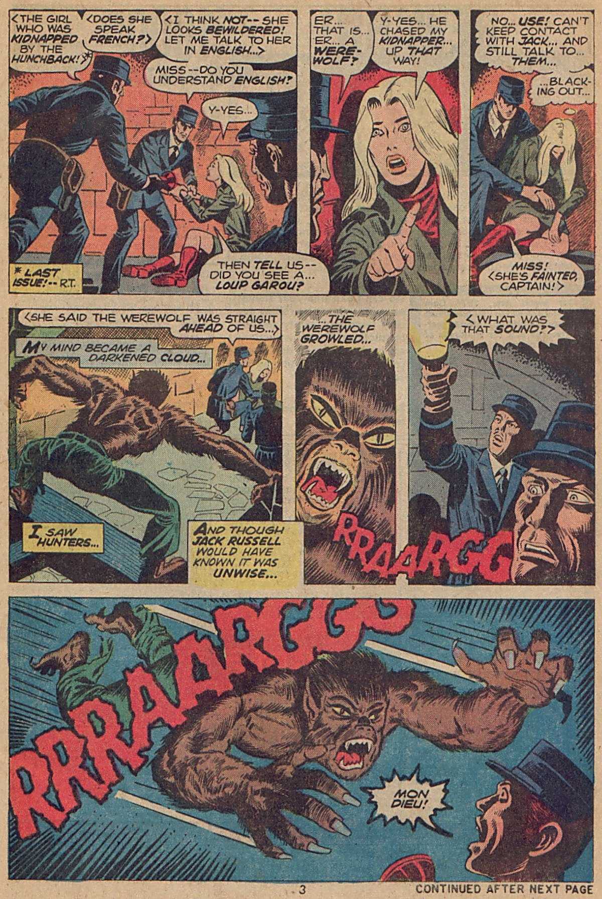 Read online Werewolf by Night (1972) comic -  Issue #17 - 4