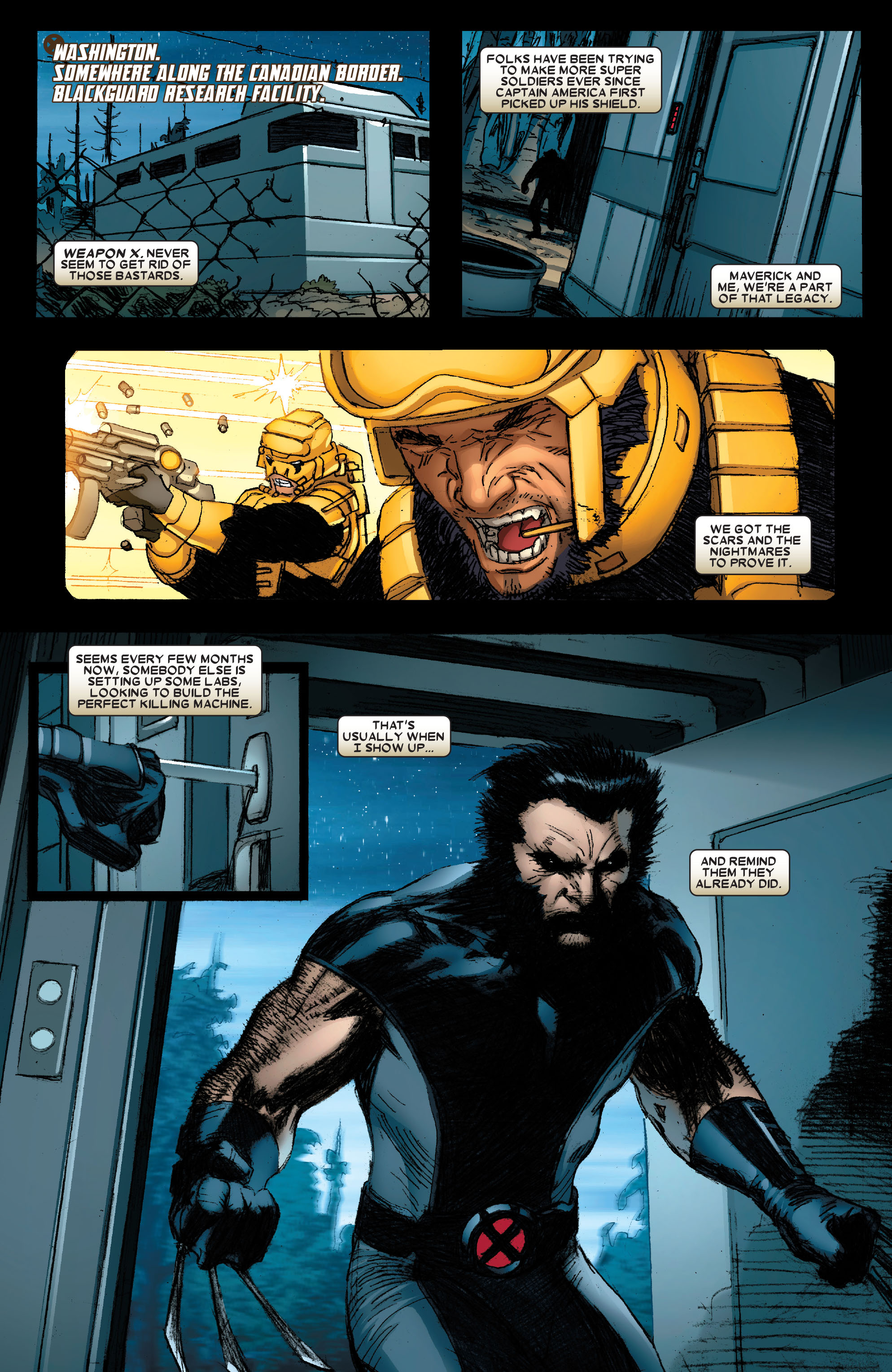 Read online Wolverine: Weapon X comic -  Issue #1 - 21