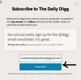 submit article ke Digg