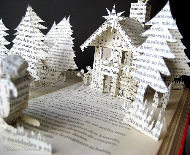 book-art-christmas