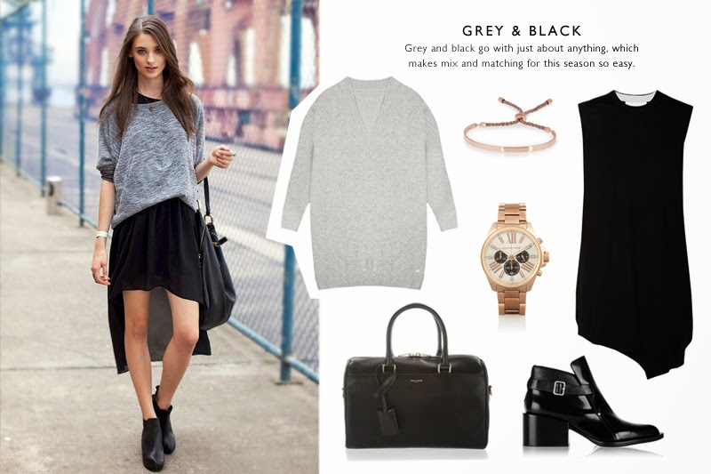 Grey and black | Outfit inspirations, Fashion, Outfits