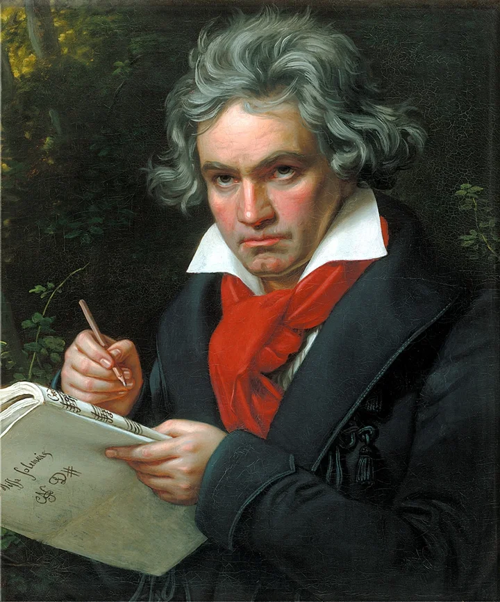Beethoven, 1820 - Joseph Karl Stieler 1781-1858
