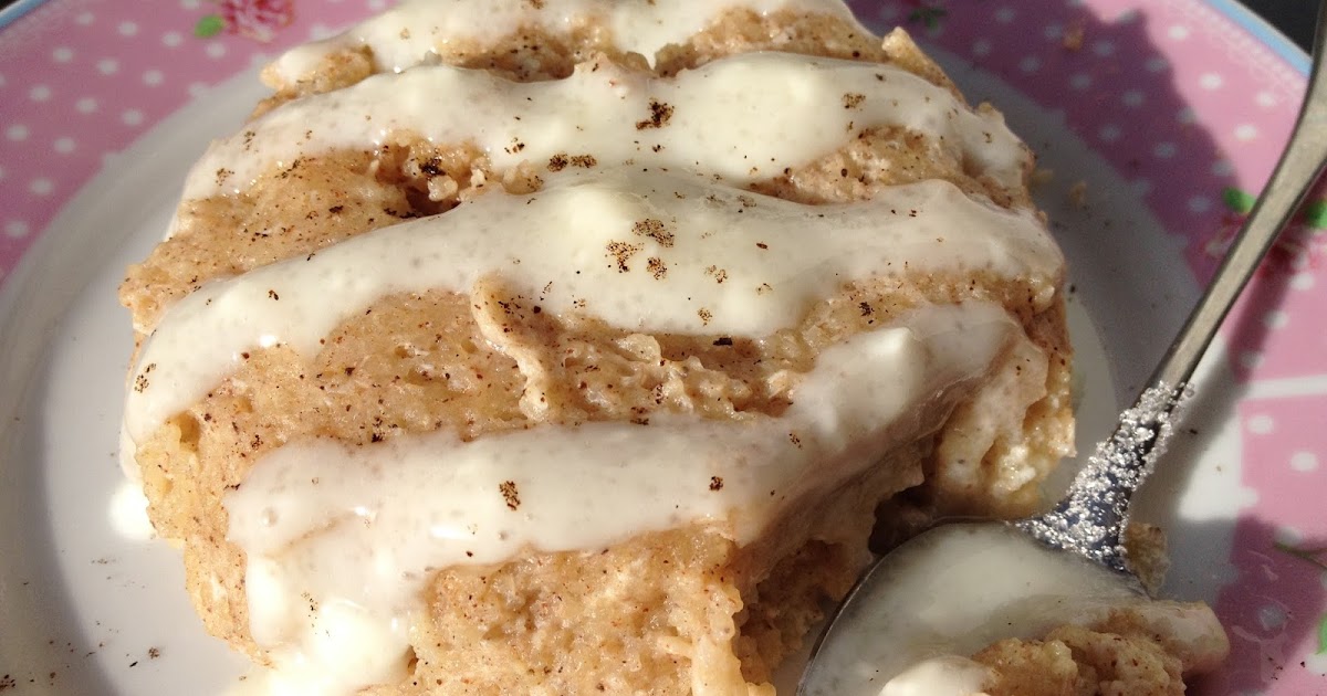 Cuisine Ma-Ligne!: Bowlcake WW facon Cinnamon Roll (4SP ou 4PP)