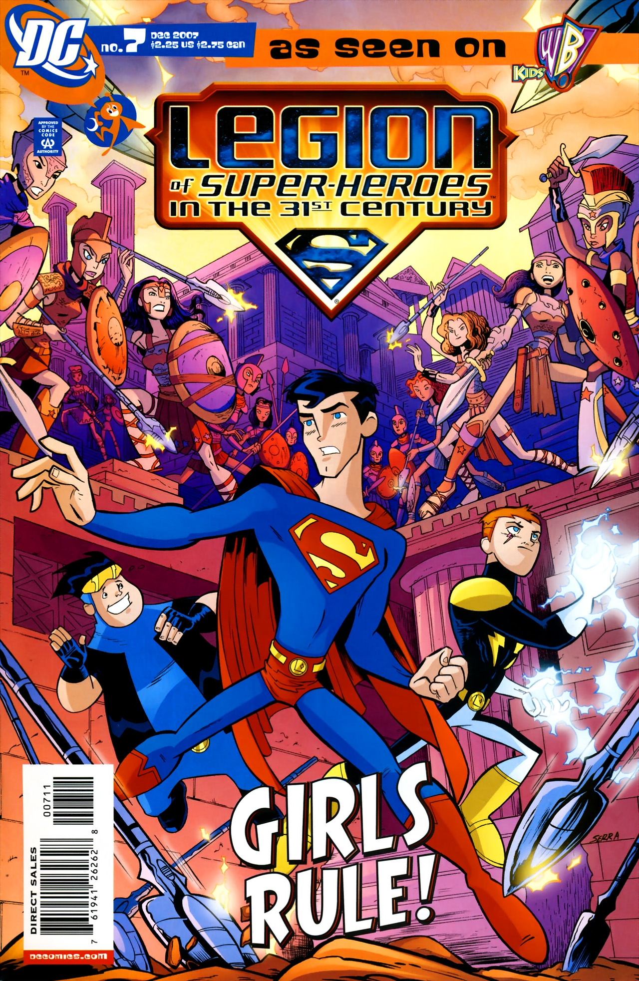 Read online The Legion of Super-Heroes in the 31st Century comic -  Issue #7 - 1