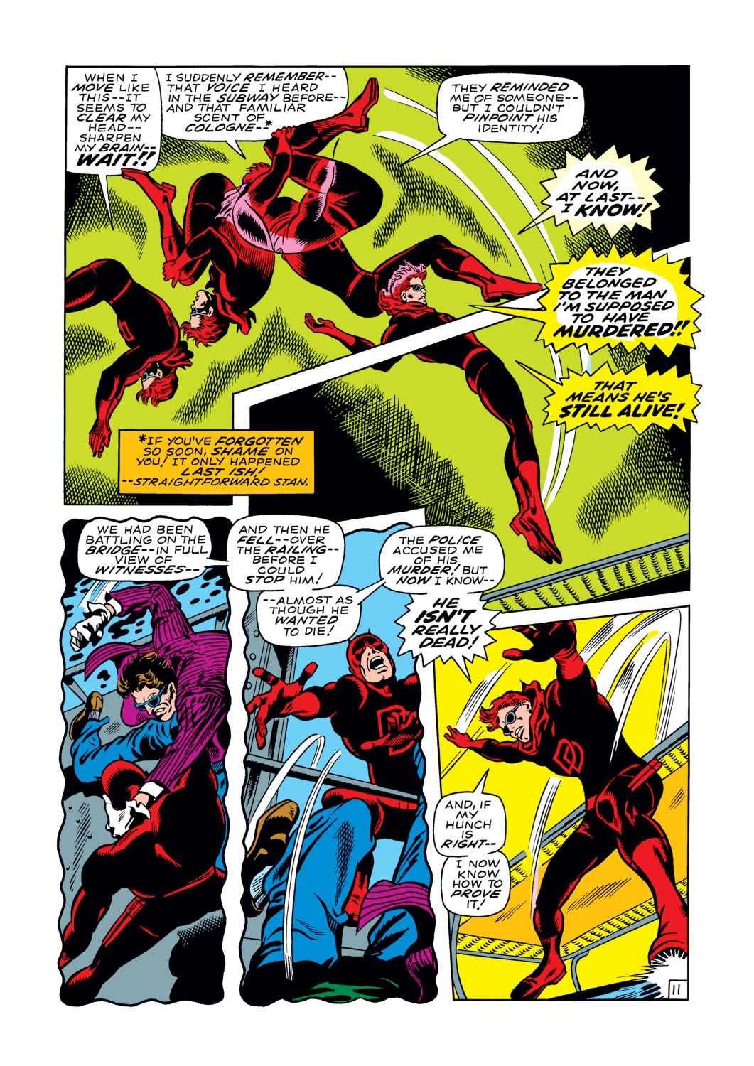 Read online Daredevil (1964) comic -  Issue #46 - 12