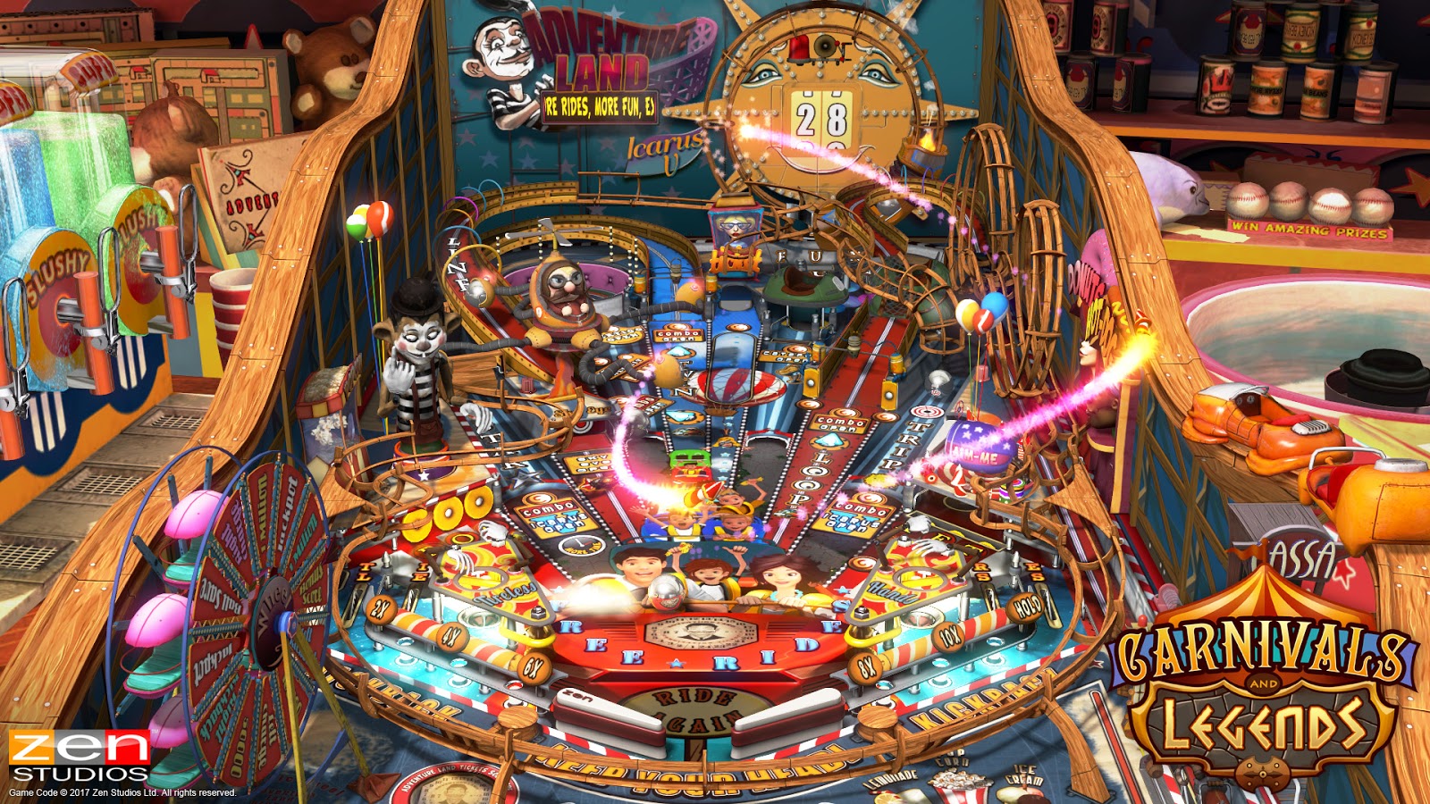 Pinball FX3 Carnivals & Legends Switch Review Chalgyr's Game Room