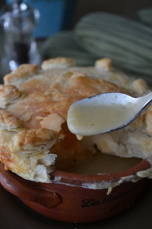 more than burnt toast Roasted Garlic Potato, Leek and Fennel Soup with