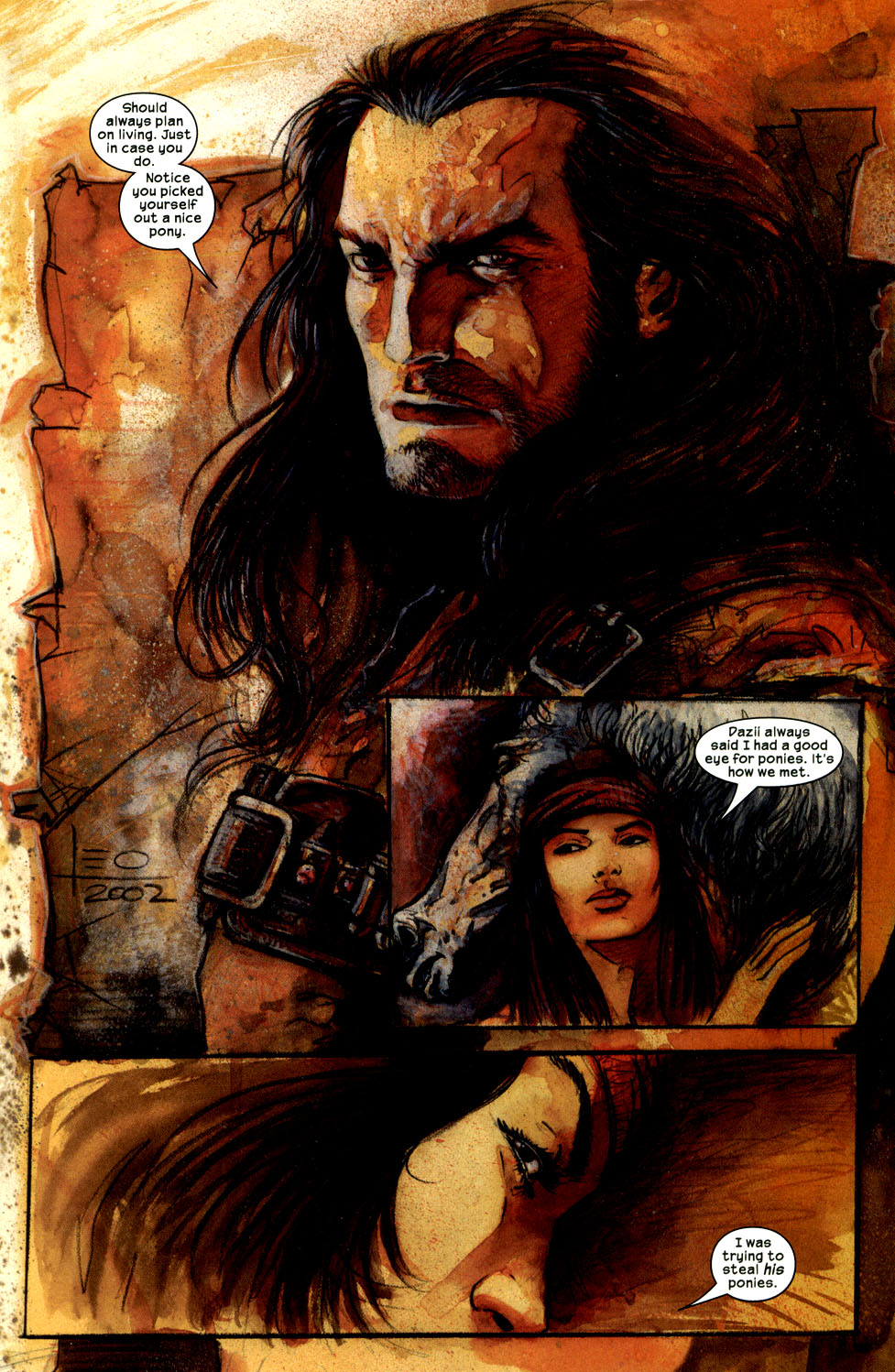 Read online Apache Skies comic -  Issue #2 - 14