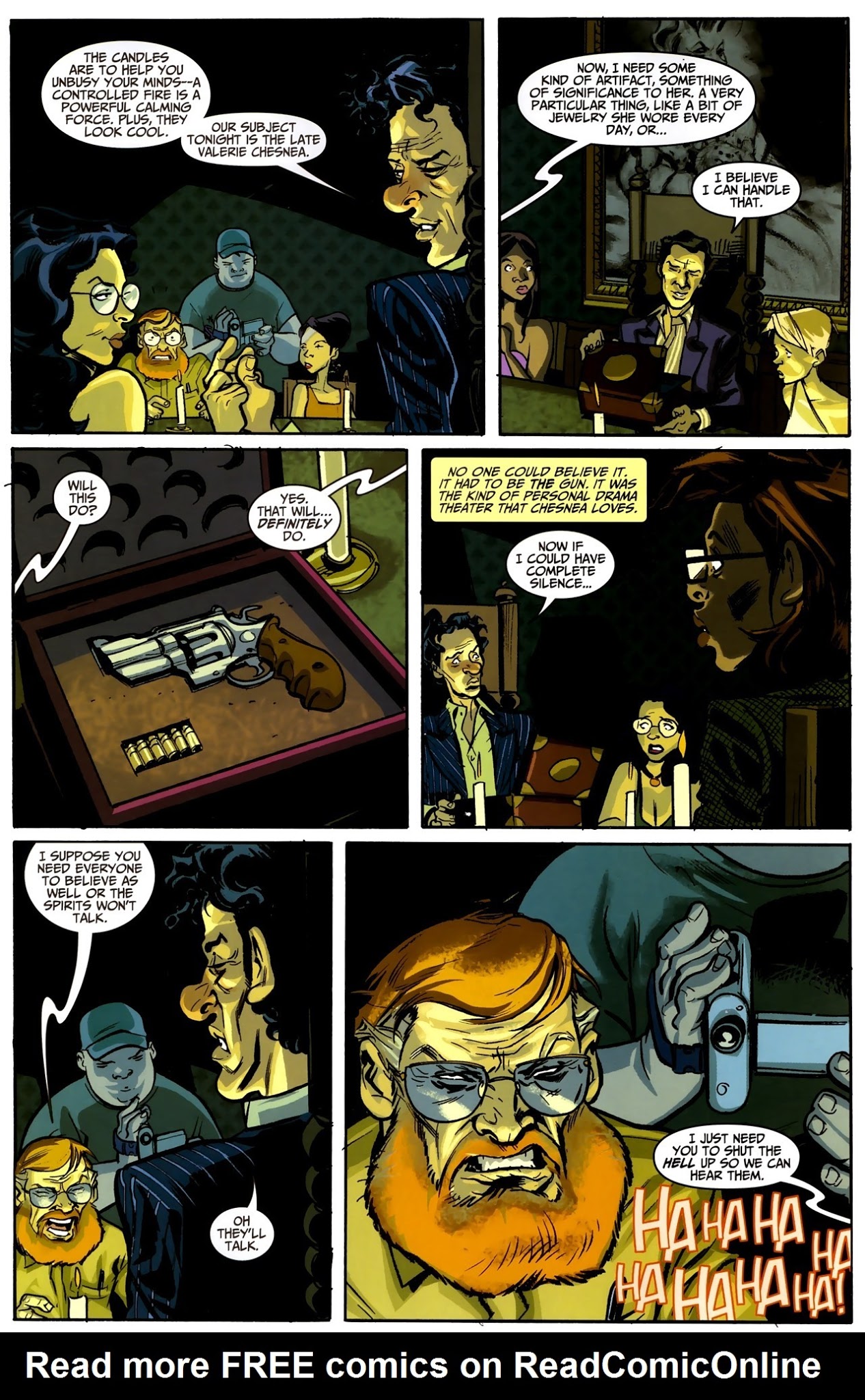 Read online Mysterius comic -  Issue #1 - 8