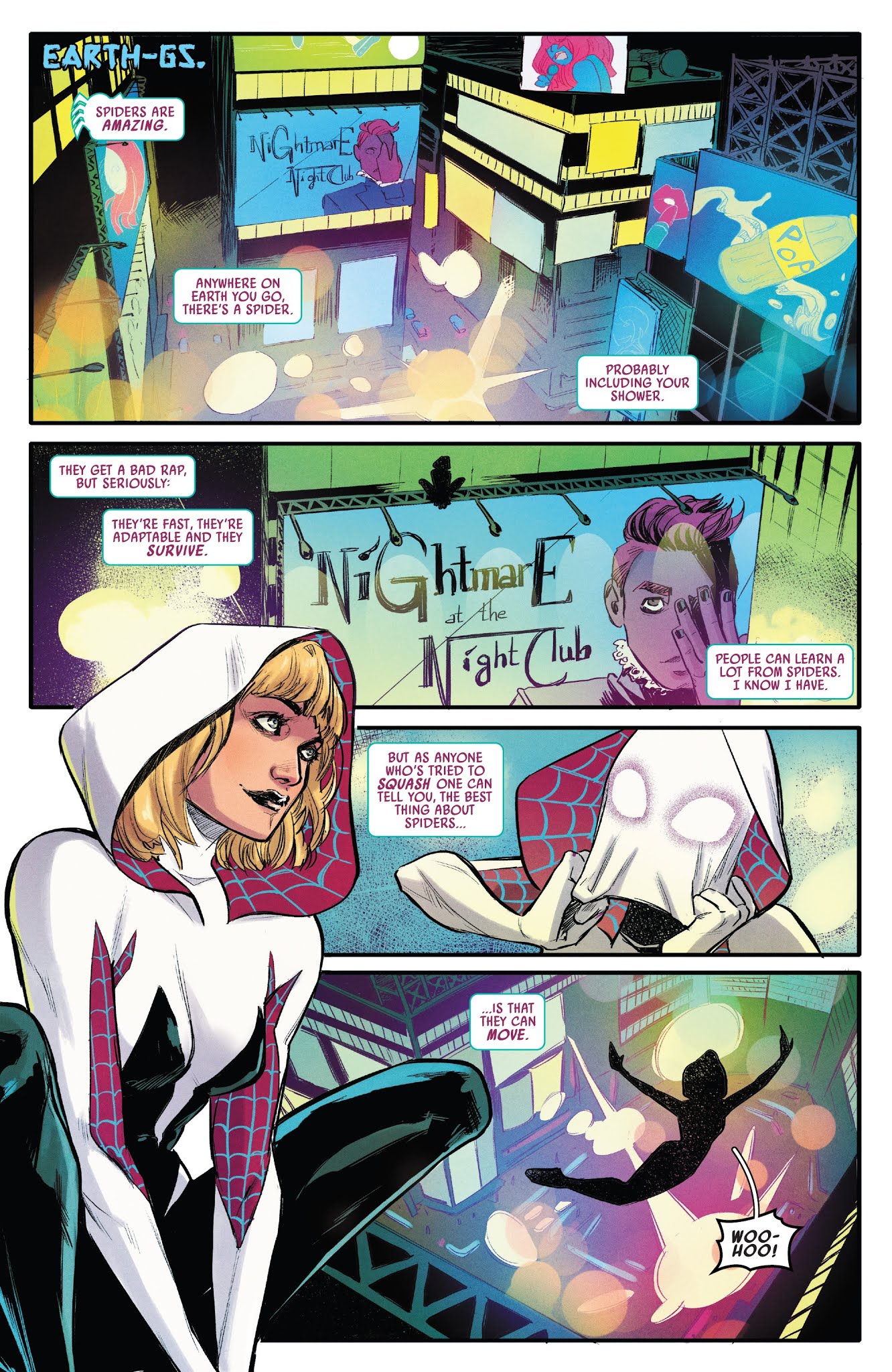 Read online Spider-Gwen: Ghost-Spider comic -  Issue #1 - 3