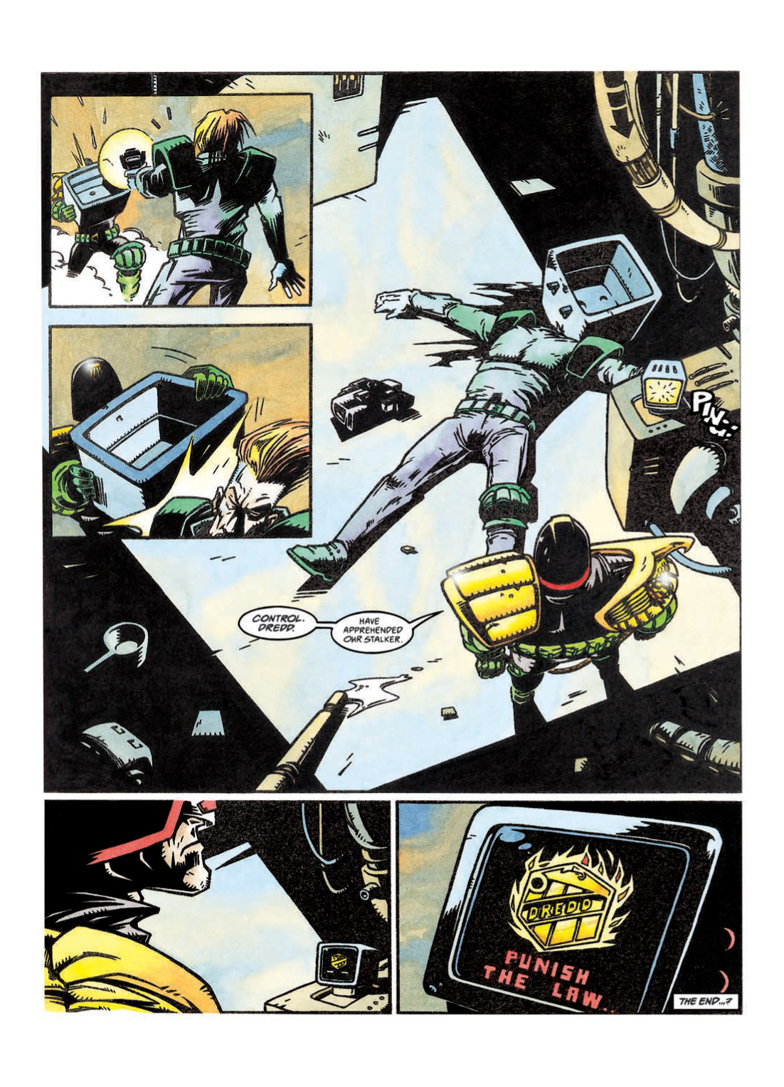 Read online Judge Dredd: The Complete Case Files comic -  Issue # TPB 24 - 188