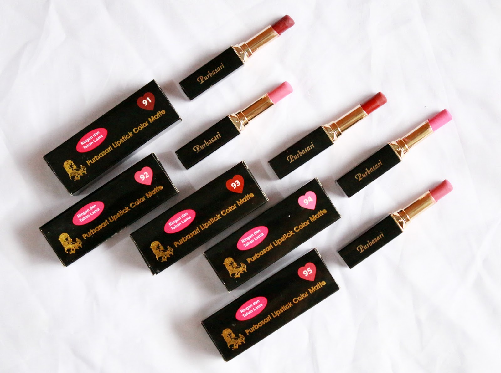 Review : Purbasari Matte Lipstick New Shade