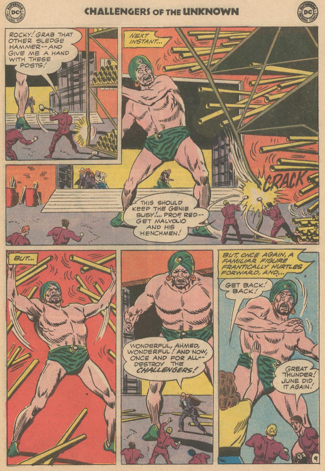 Read online Challengers of the Unknown (1958) comic -  Issue #17 - 10