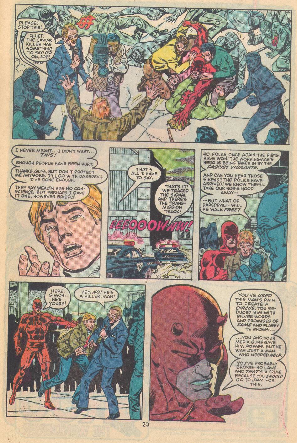 Read online Daredevil (1964) comic -  Issue #242 - 21