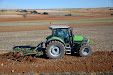 Deutz-Fahr Agrotron K610 & miniplough