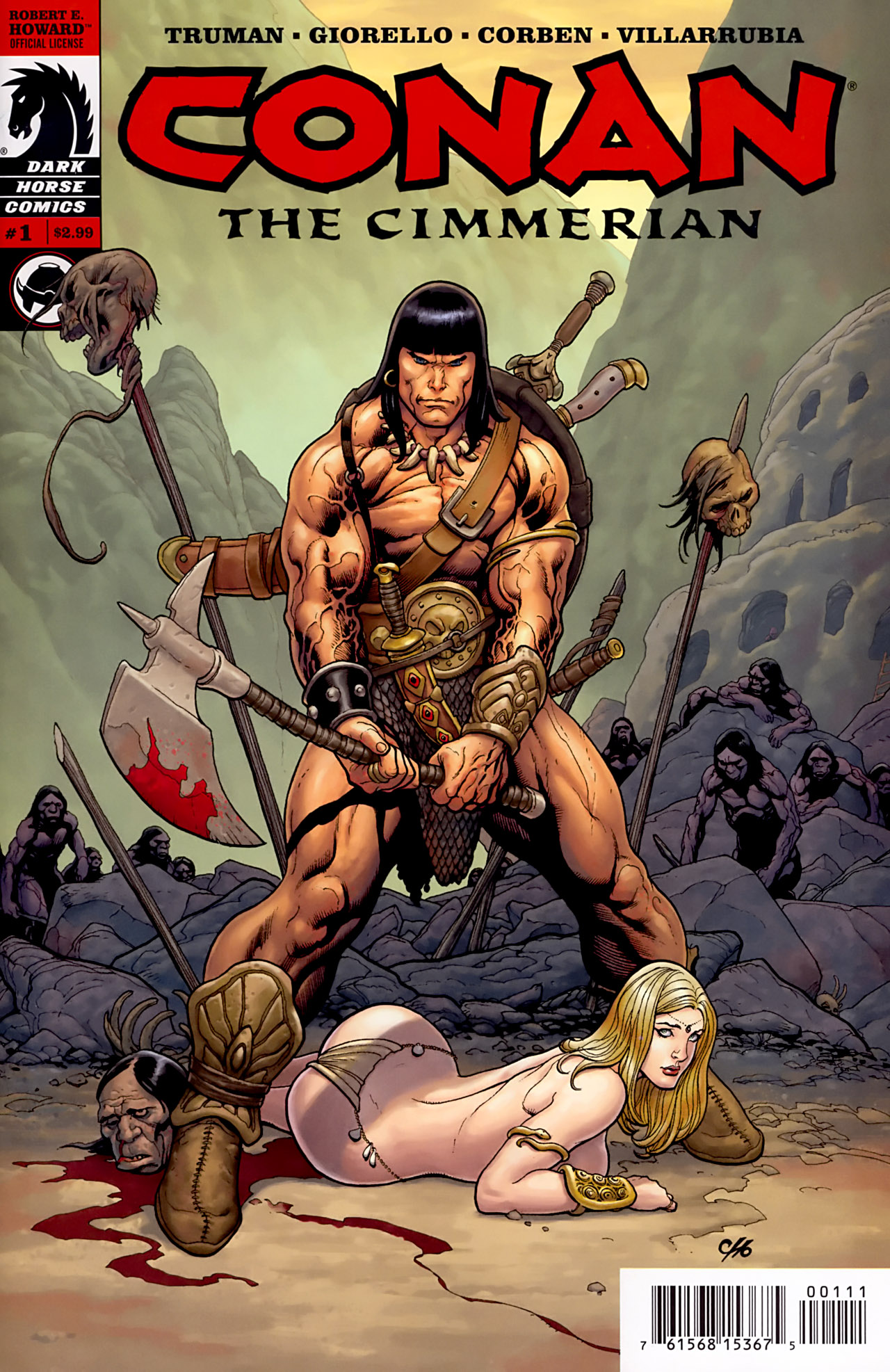 Read online Conan The Cimmerian comic -  Issue #1 - 1